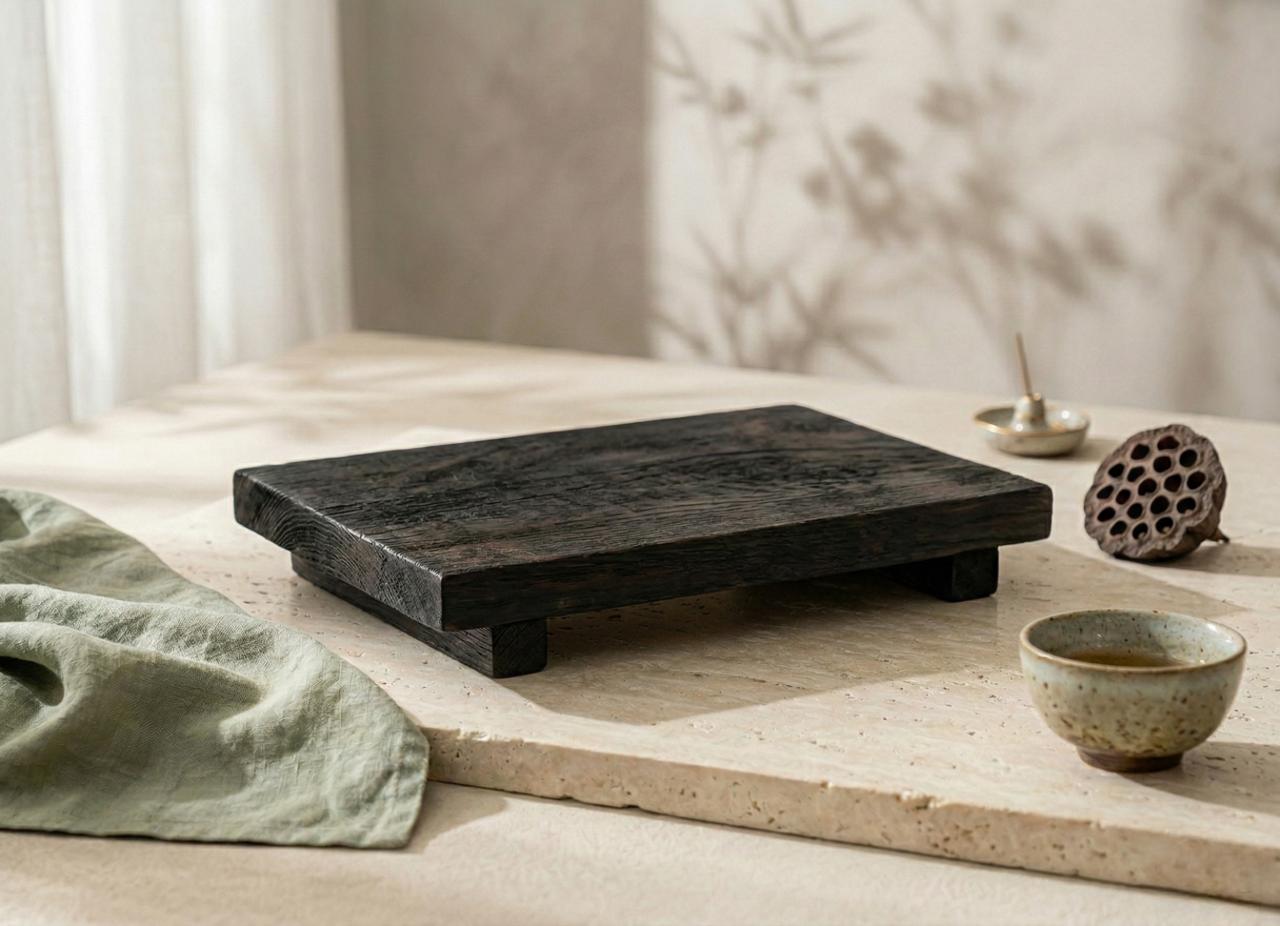 Velora Wooden Display Tray
