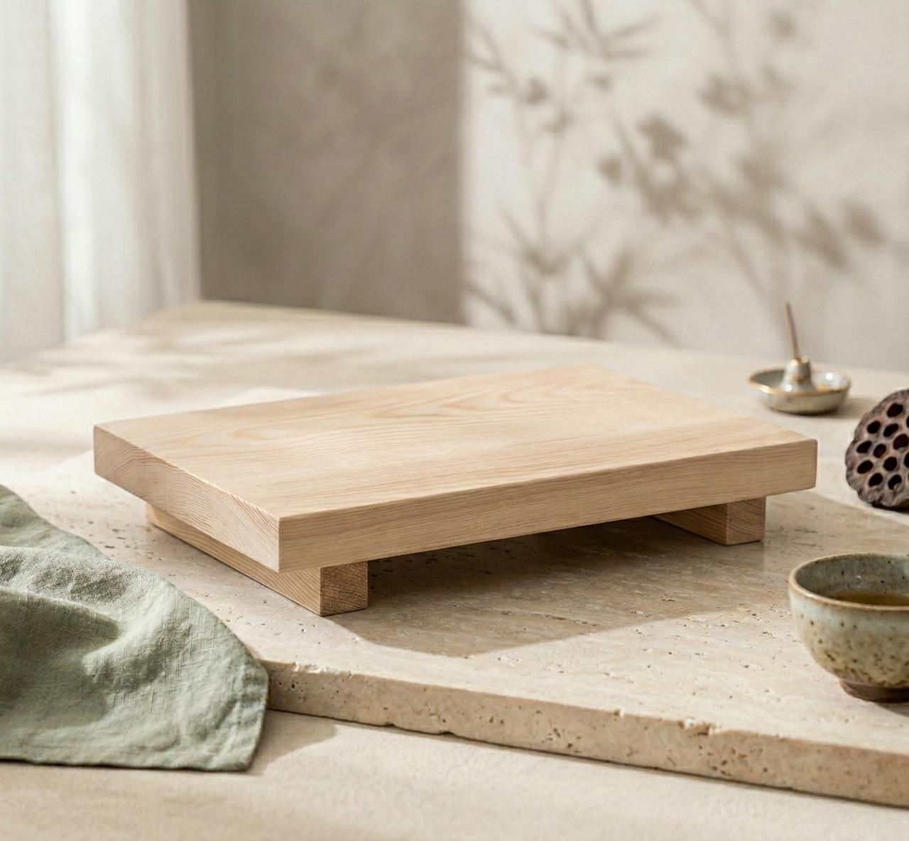 Velora Wooden Display Tray